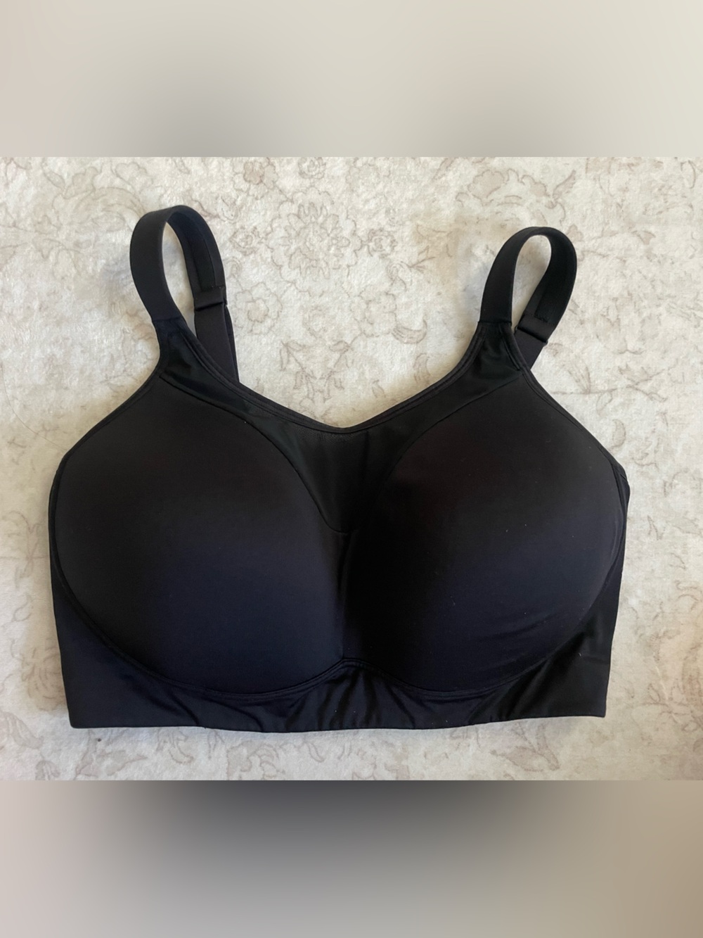 Calia Black Seamless Supportive Full-Coverage Bra